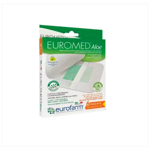 Apósito Postoperatorio Euromed Adhesivo con Aloe Eurofarm 6 Unds